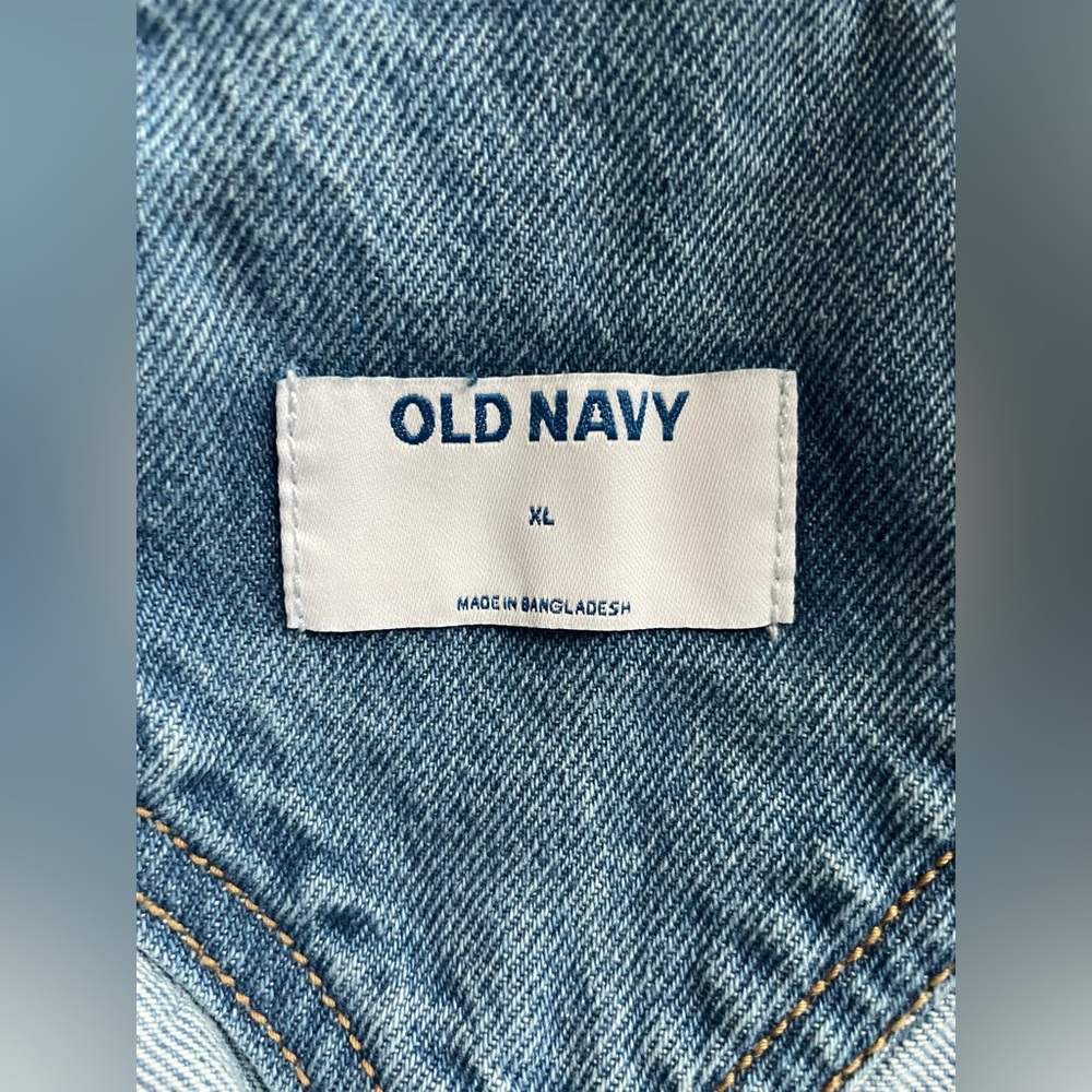 Old Navy Women Denim Blue Romper Size XL - Picture 5 of 7
